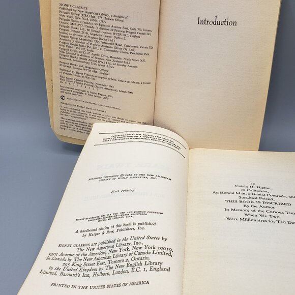 Mark Twain Lot of 5 Non-Fiction Roughing It Mississippi Hawaii Damned Great Dark - Picture 7 of 15